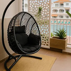 With Terrace And Pool, Cristianos Apartment